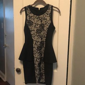 Peplum business dress